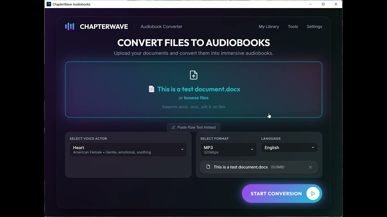ChapterWave video preview