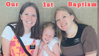 First Baptism While on My Mission, Witnessing A Baptism, It's Great to be "8"
