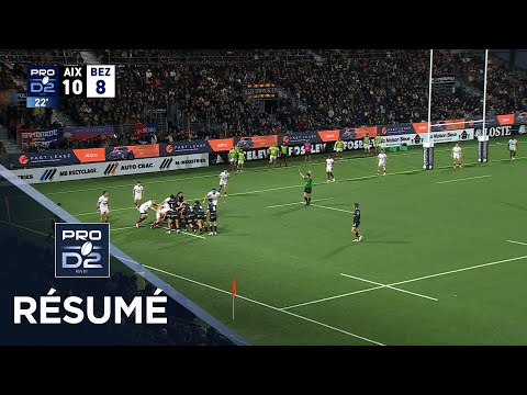 PRO D2 Saison 2025-2026 J14 - Résumé Provence Rugby - AS Béziers Hérault