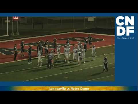 27 Août 2021 Lennoxvile vs Notre-Dame (2e Demie)