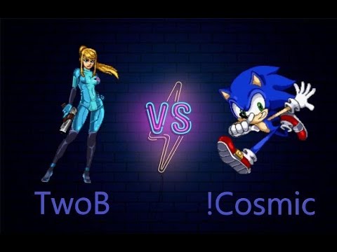 TwoB (Zss) vs !Cosmic (Sonic) Super smash flash 2