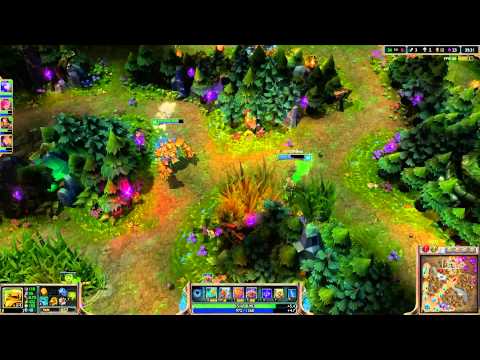 Blitzcrank Singed vs Wukong Renekton duo top - season 4 blind