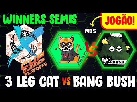 [X-Cup Summer 22] 3 Legged Cat x Bang Bush | Playoffs | Winners Semis [PT-BR] HotS 2022
