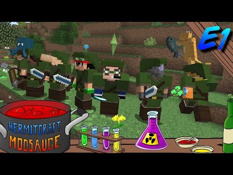 Minecraft Mods - MODSAUCE - NEW SERIES!!! ( Hermitcraft Modded Minecraft E1 )