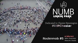 Video thumbnail of "Linkin Park - Numb (Rocknmob #5). Dedicated to Chester Bennington"