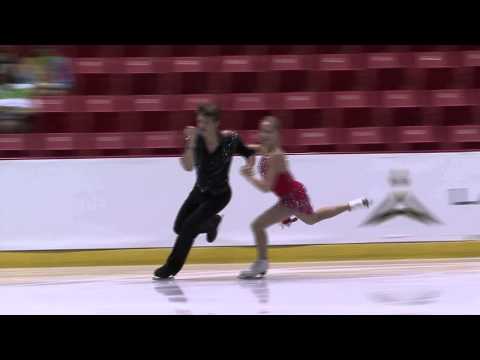 9 D. MOROZOVA / M. ZHIRNOV (RUS) - ISU JGP Lake Placid Junior Ice Dance Short Dance