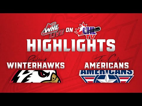 Portland Winterhawks at Tri-City Americans 10/20 | WHL Highlights 2024-25