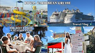 CRUISE VLOG: Royal Caribbean / Bahamas 🇧🇸/ family vacation, good food + more