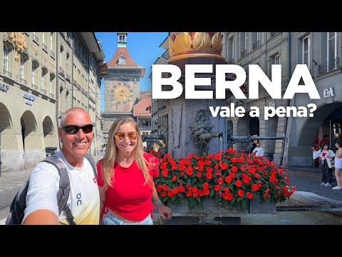 BERNA, vale a pena? O que fazer em 1 dia na capital da SUÍÇA! 4K