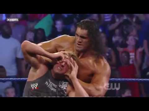 Triple H vs  The Great Khali Broken Glass Arm Wrestling 2 2