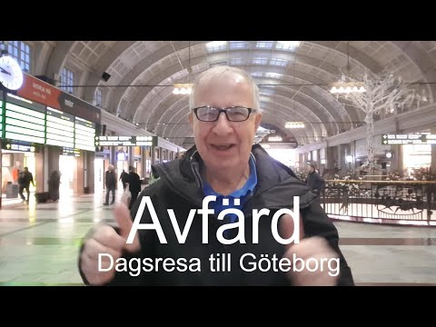 2020-01-18 GÖTEBORGSRESA - Avfärd från Stockholm