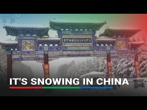 Extreme weather batters China with hail and snow