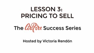 Lesson 3: Pricing Your Items - ArtFire Success Series