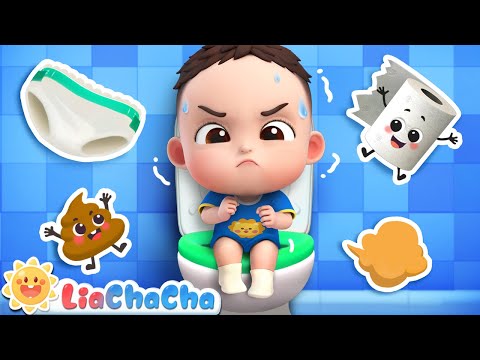 The Potty Song | Potty Training Song | Healthy Habit Songs + LiaChaCha Nursery Rhymes & Baby Songs