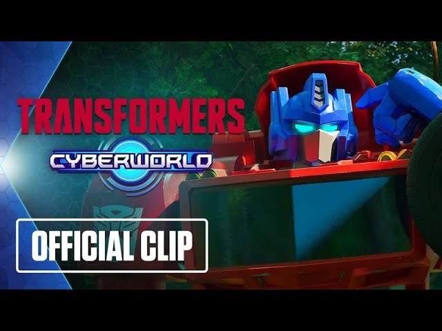 Transformers: CYBERWORLD First Look | Optimus Vs Grimlock Official Clip | Transformers Official