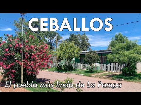 El pueblo MÁS LINDO de La Pampa | Ceballos