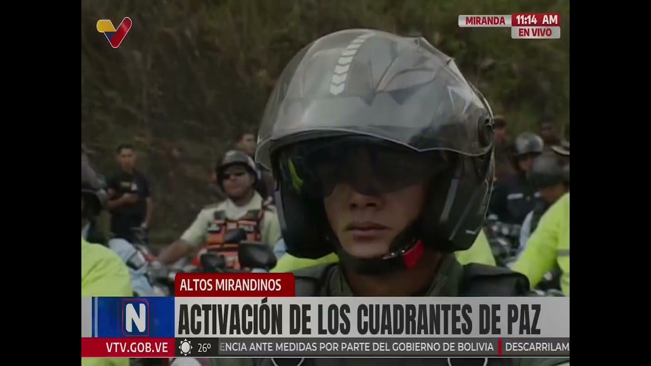 Diosdado Cabello en activación de Cuadrantes de Paz en los Altos Mirandinos