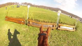 preview picture of video 'Cross Country and Show Jumping Helmet Cam Novice'