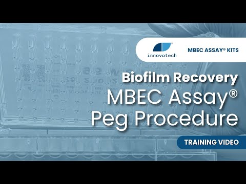 Biofilm Recovery | MBEC Assay® Peg Procedure