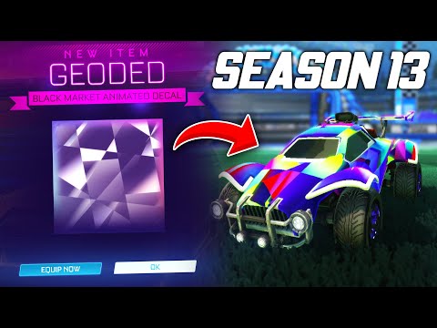 NEW SEASON 13 TOURNAMENT REWARDS On Rocket League!