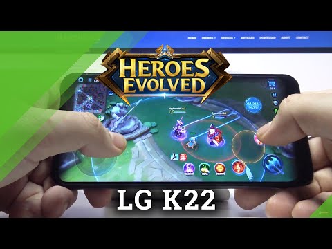 Evolved Heroes MOBA - LG K22 Gameplay Review