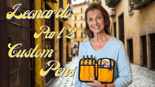Leonardo Pens Part 2 Custom made Pens and SF Pen Show Giveaway 2025 #fountainpen #writing