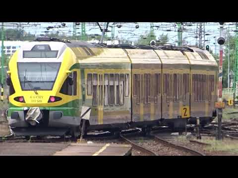 Vonatok Szombathelyen