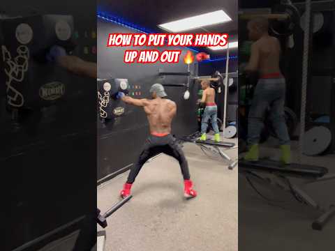 How To Keep Your Hands Up & OUT (Real Fight Tip) 🥊” #boxingtips #boxingtraining #fighttips #mma