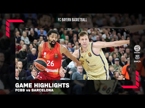 FC Bayern München Highlights | FCBB - Barcelona 74:75 | EL 25/26