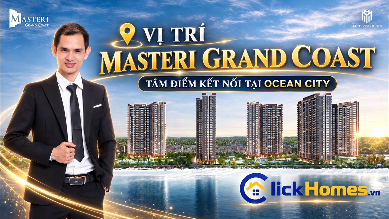 Video vị trí Masteri Grand Coast: Kết nối Ocean Park 2