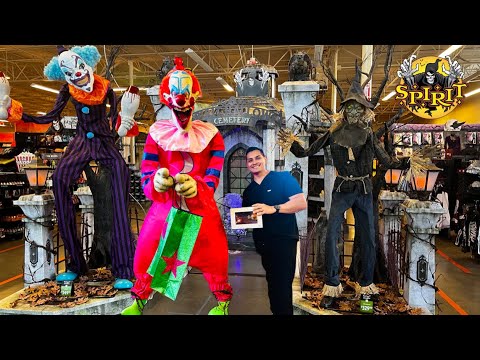 Spirit Halloween 2023 Walkthrough (horror reviews are back)