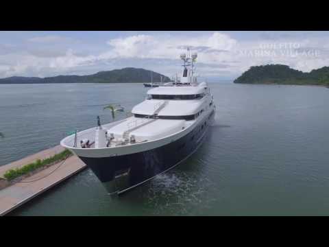 Video thumbnail for Yacht Felix at Golfito Marina Village