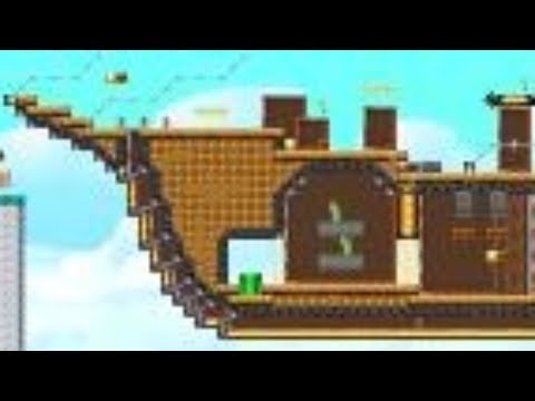 Swashbucklers of the Salty Skies by Henry - SUPER MARIO MAKER - NO COMMENTARY 1bj