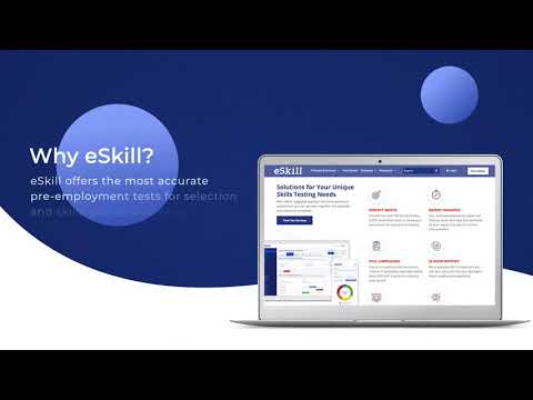 Pre Employment Hiring Assessments & Skills Testing   eSkill