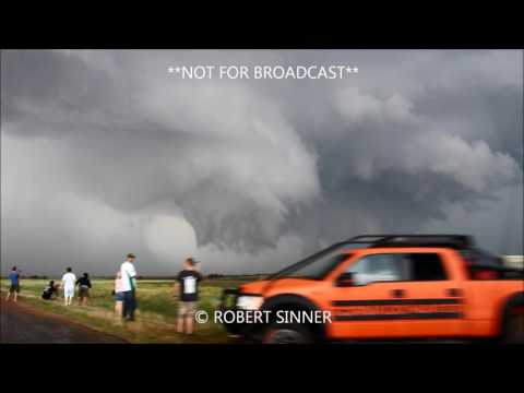 5 24 2016 Minneola Dodge city KS Multiple Tornado timelapse HD