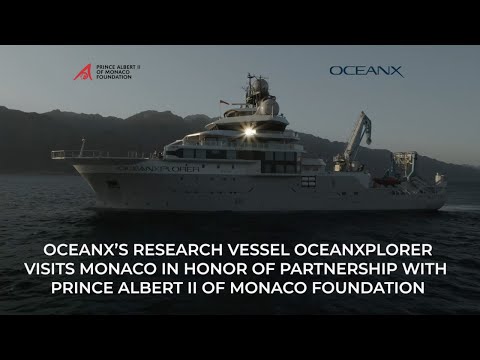 @OceanX's research vessel OceanXplorer visits Monaco in honor of partnership with FPA2