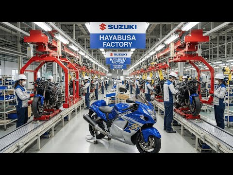Inside the Suzuki Hayabusa Factory – Designing the 2027 "Peregrine" Hayabusa (Full Process)
