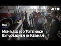 Iran Mehr Als 100 Tote Durch Explosionen In Kerman AFP