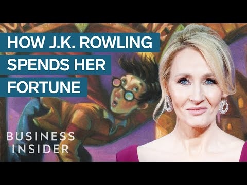 最有商業頭腦的說故事高手，J.K. Rowling 到底多富有？ (How J.K. Rowling Makes And Spends Her Fortune)