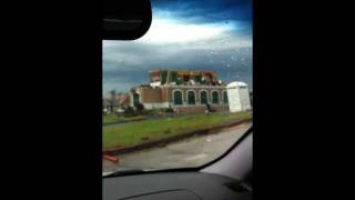 preview picture of video 'Joplin high school Tornado damage'