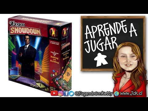 Vegas Showdown [JcK / Juego de Mesa / Como se Juega / Tutorial]