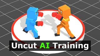 AI Learns to Fight Uncut (deep reinforcement learning)