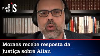 Ministério da Justiça envia ao STF resposta sobre extradição de Allan dos Santos