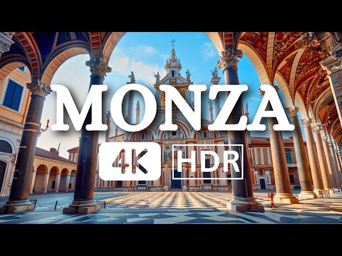 Monza Walking Tour: A Captivating Walking Tour Experience | Beautiful City In Italy 4k
