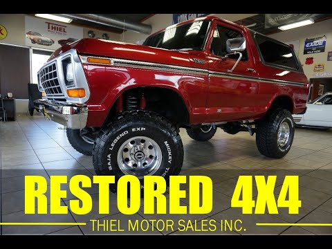 1979 Ford Bronco (CC-1970435) for sale in De Witt, Iowa