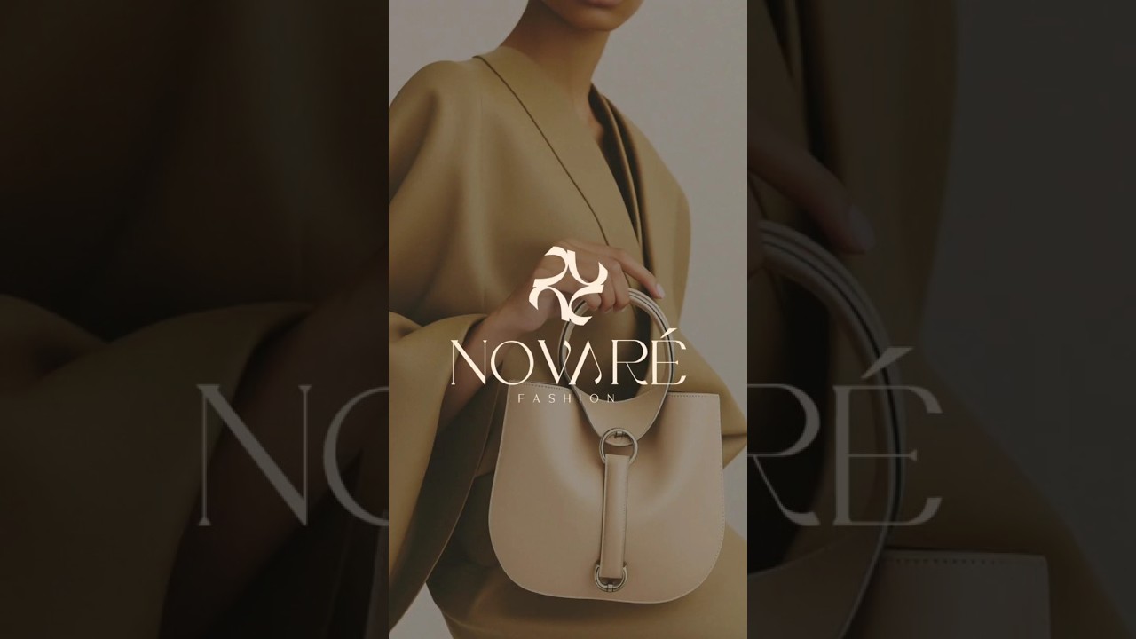 Elegant Luxury Logo Design: The Making of 'Novaré' ✨