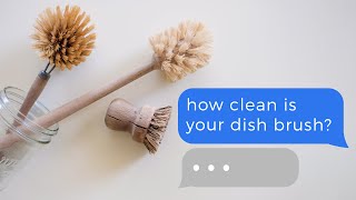 How To Clean and Disinfect a Dish Brush