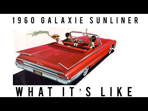 Thumbnail for 1960 Ford Galaxie sunliner￼, one year only body style by 1960 Ford