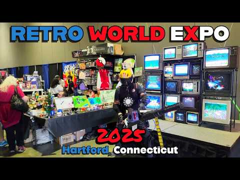 Time Traveling Back to the 80's at Retro World Expo 2025: Connecticut's Best Retro Gaming Show!