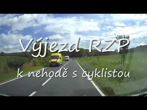 Journal 615 RZP výjezd nehoda cyklisty